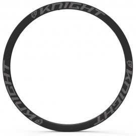 KNIGHT COMPOSITES 35 TUBELESS AERO DISC CARBON CLINCHER RIM KNIGHT COMPOSITES 35 TUBELESS AERO DISC CARBON CLINCHER RIM